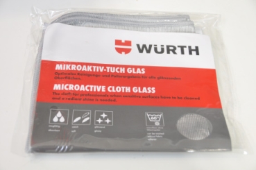 Mikroaktiv-Tuch Glas Grau 40X40CM 3 Stck.