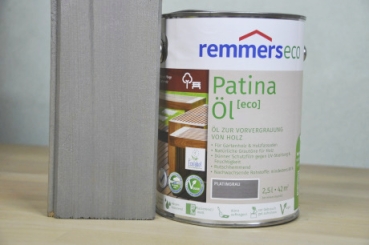 Remmers Patina-Öl [eco]  (Wasserbassierend) 2,5 Ltr. Platingrau