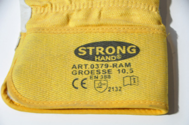 Preview: 20 Paar Winterbauhandschuh dick gefüttert Strong (Husky) Gr. 10,5