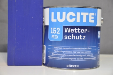 Lucite Wetterschutz 152 Ultramarinblau 2,5 Ltr. RAL 5002