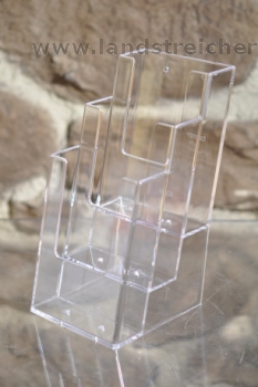 Prospektständer 3 Stufig DIN lang Flyer