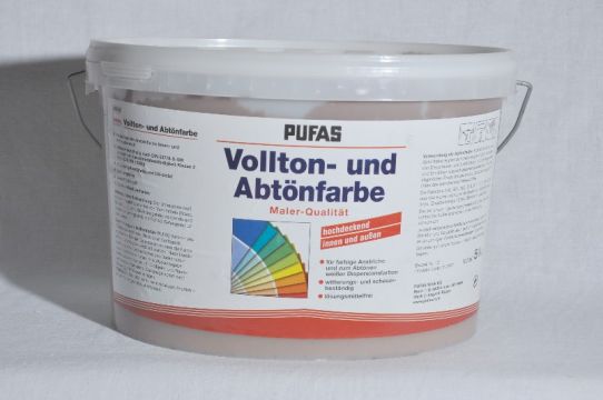 Vollton- und Abtönfarbe (Sockelfarbe) Oxidbraun 5 Ltr.