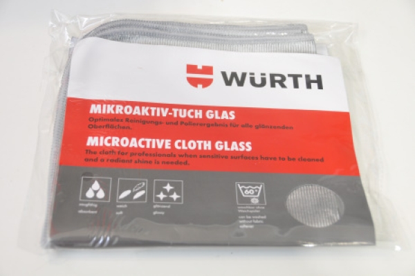 Mikroaktiv-Tuch Glas Grau 40X40CM 3 Stck. (Auslauf - Abverkauf) Auf Bestand Achten!