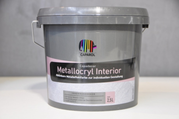 Metallocryl Interior 2,5 Ltr. Goldfarbton Curcuma 45