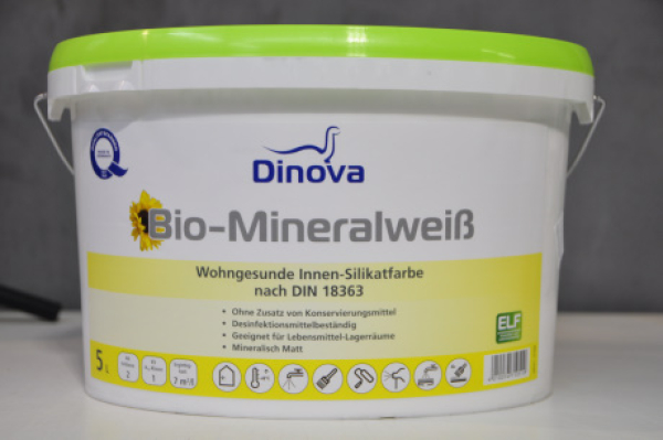 Dinova Bio Mineralweiß 5 Ltr.
