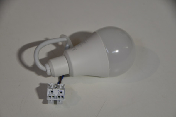 Lampenfassung mit LED Leuchte (Notleuchte für Handwerker)