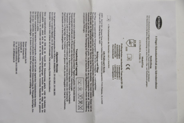 20 Paar Winterbauschutzhandschuh gefüttert 131 PAWA Größe 11 aus Schweinsvollleder