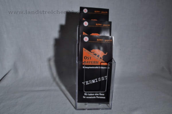 Prospektständer 3 Stufig DIN lang Flyer