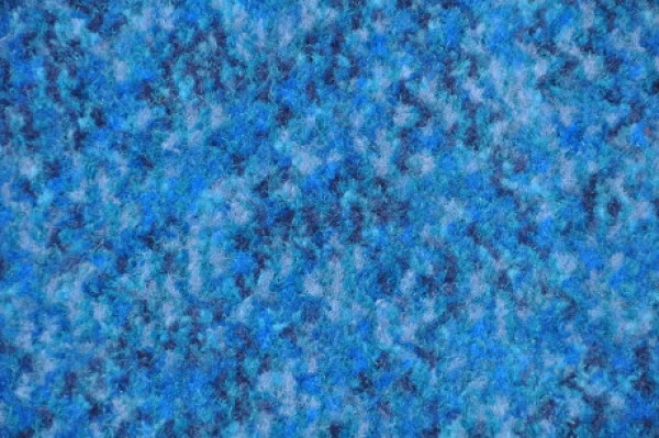 Schmutzfangmatte Coral Brush 0,90 m x 1,55 m Farbe Blau